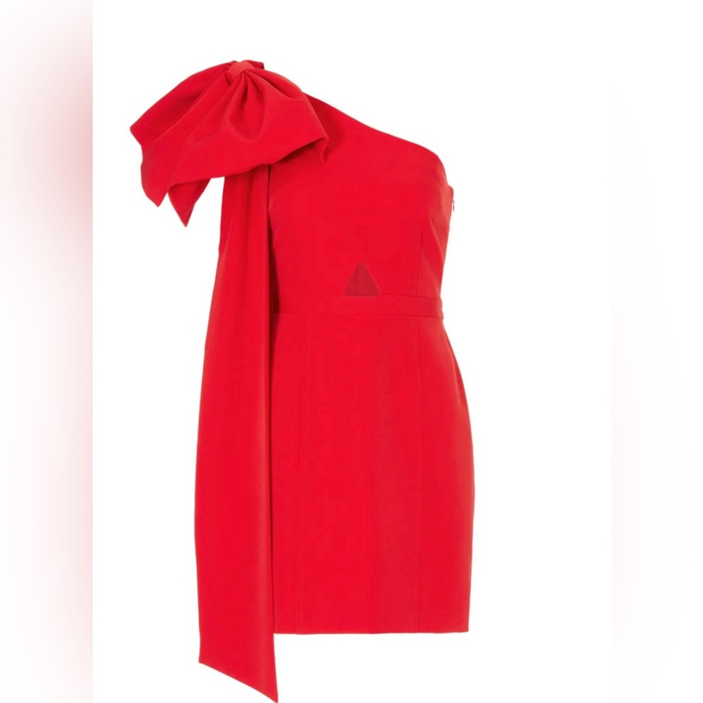 TOCCIN X RTR
One Shoulder Bow Dress
